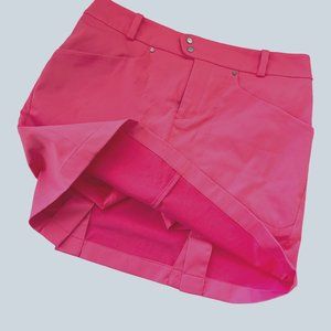 RLX Ralph Lauren Ralph Air Dry,  Orange Golf or Sports Skort SZ Large